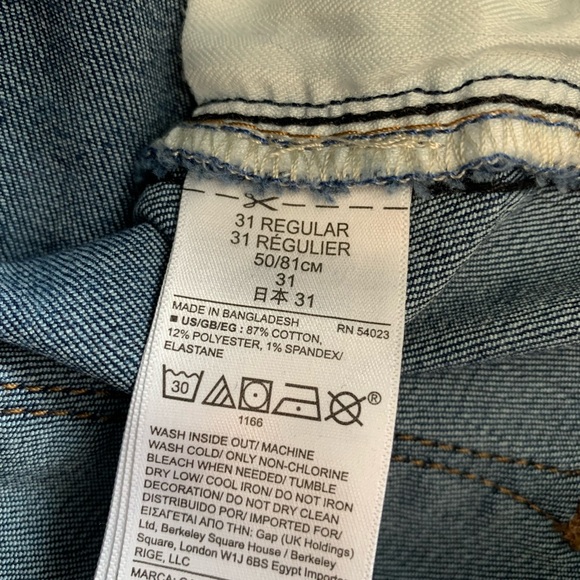 GAP True Skinny Super High Rise Jeans - Blue - Picture 6 of 16